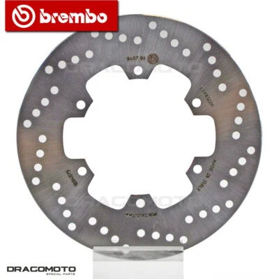 Rotor de disco de freno trasero BREMBO DUCATI 1000 GT 1000 TOURING 2006-2010 Foto 1 de 3