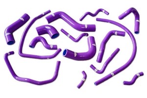 Silicone Coolant/Breather Hoses fits Mazda Mx5 1.6 MK1 NA Radiator '89-'98 All - Picture 1 of 20