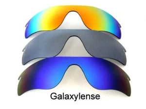 Galaxy Replacement Lenses For Oakley Radarlock Path Sunglasses Blue&Gray&Red - Picture 1 of 6