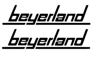 Beyerland 2x Aufkleber Wohnmobil Camper Aufkleber Wohnwagen Caravan Sticker - Bild 1 von 2