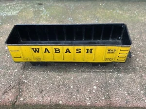 Vintage Marx O Gauge Tin Litho WSABASH 80982 Gondola Car - Picture 1 of 16