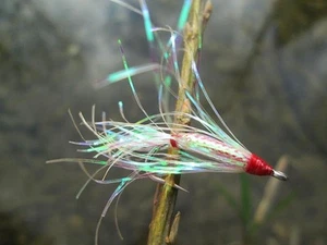 Gilchrist Fliegen. 3 x Meerforellen Streamer JULETRAE. Salzwasserhaken Gr.6 - Bild 1 von 2