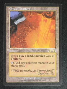 Stadt der Verräter Exodus MTG Karte Reservierte Liste Magic the Gathering - Bild 1 von 2