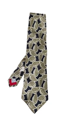 VALENTINO Boutique Geométrica Seda Hombre Corbata M/ EN Italia EX CON Foto 1 de 4