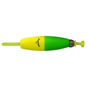 Betts Mr Crappie Flo Glo 2,50 pulgadas cigarro 2 quilates amarillo/verde (ahorra en 2 paquetes) - Imagen 1 de 1