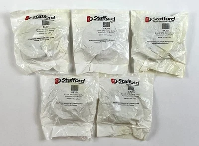 Stafford Clamp Collar Aluminum Low Profile 2-1/16 inch 8A201 Set of 5 Foto 1 de 4