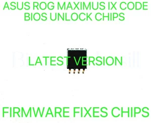 ASUS ROG MAXIMUS IX CODE, NO PASSWORD FIRMWARE BIOS CHIP LATEST VERSION - Afbeelding 1 van 1