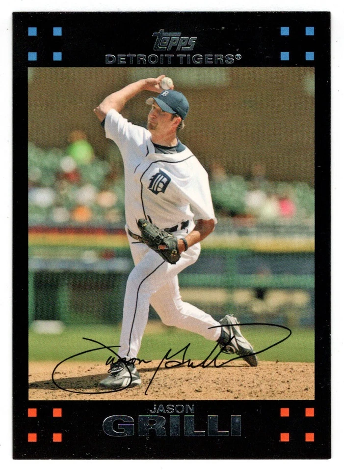 Jason Grilli - Detroit Tigers (MLB Baseball Card) 2007 Topps # 61 Mint - Image 1 of 1