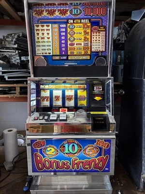 Bally 6000 Bonus Frenzy 3 Coin SLOT MACHINE - Image 1 of 4