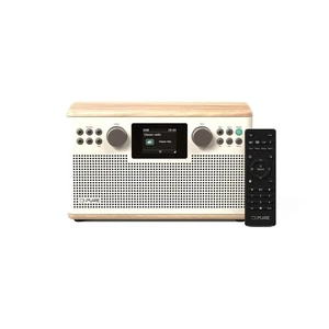 PURE Classic H6 baumwoll-weiß/eiche DAB+ Radio #33858322 - Bild 1 von 2