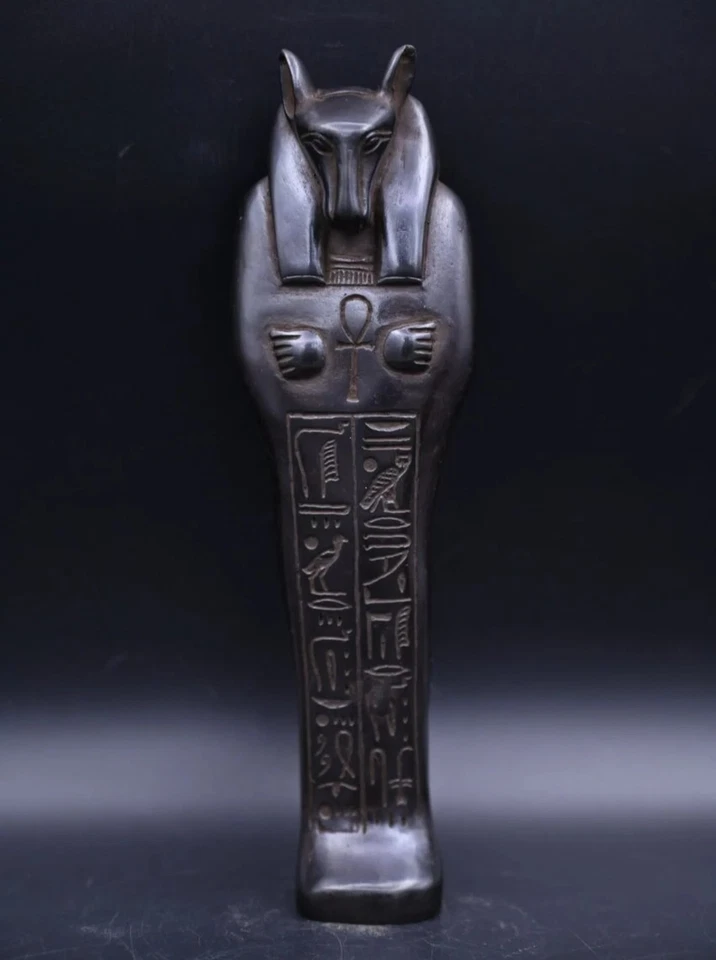 Authentic Ancient Egyptian Antiques Rare Egyptian Seth Stone Statue Egyptian BC - Image 1 of 4