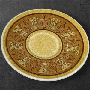 Honey Gold Taylor Smith/Taylor Bread/Butter Plate Stoneware Onions Vintage 6.75” - Picture 1 of 4
