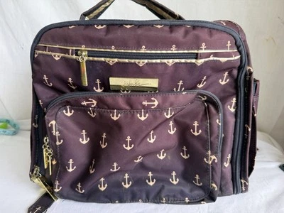JuJuBe Nautical Collection Anchor Pattern Convertible Diaper Bag Backpack - Image 1 of 4