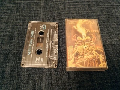 Sepultura Arise cassette MC Slayer Sadus Sodom Death Exodus Massacra Pestilence - Image 1 of 4