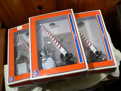 3 LIONEL AUTO CROSSING GATE scenery train track intersection O GAUGE 6-12714 NEW - Image 1 of 3