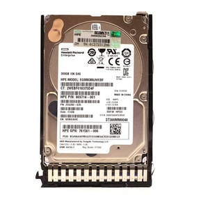 HPE EG000300JWEBF 300GB 2.5" 12Gb/s 10K RPM SAS HDD W/Caddy P/N: 869714-001 - Picture 1 of 3