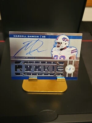 2011 Panini Totally Certified - Freshman Fabric Totally Blue #224 Marcell Dareus - Image 1 of 2