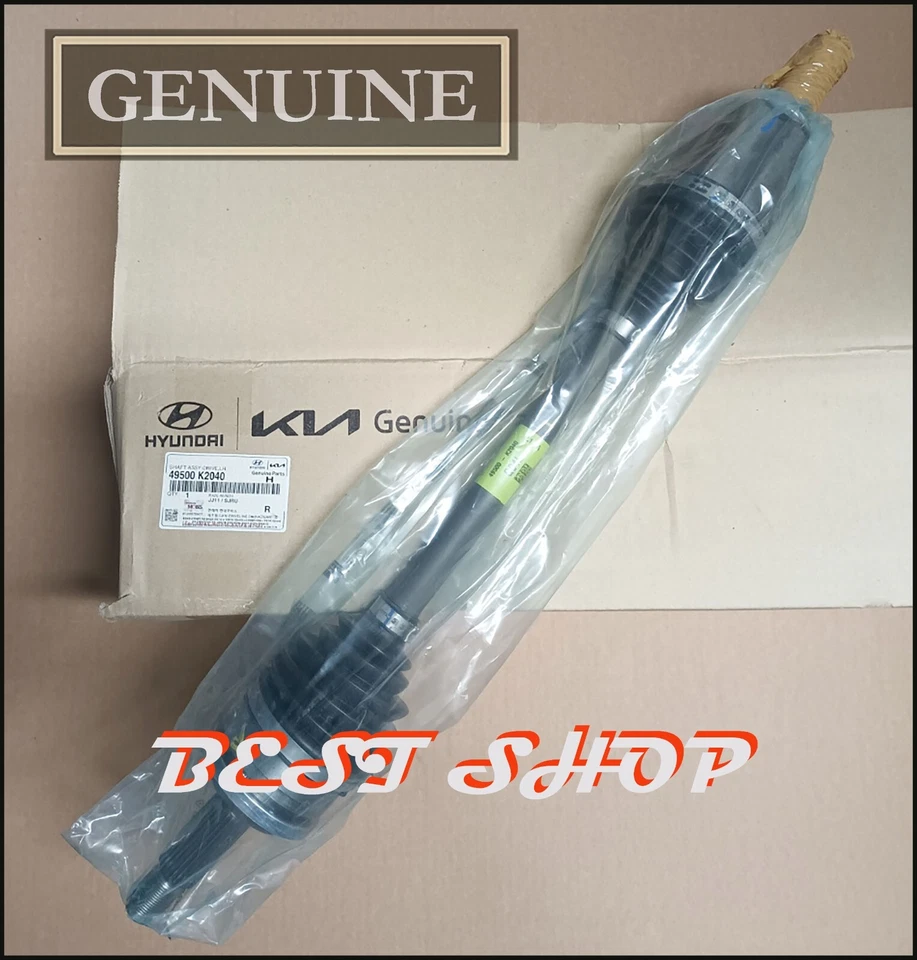 49500K2040 Genuine SHAFT ASSY-DRIVE,LH For Hyundai Venue 20-23 /Fedex - Image 1 of 1