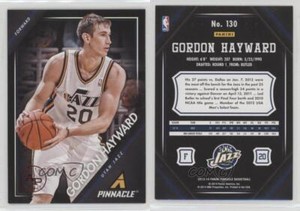 2013-14 Panini Pinnacle Red Artist Proof Gordon Hayward #130