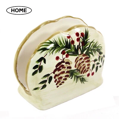 Target Home PINO Y BAYAS 5" Servilletero Piña Vacaciones Navidad Foto 1 de 4