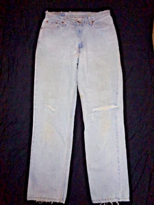 Jeans Levi's 512 Red Tab Pierna Recta 30 x 30 Slim 11 Jr M Usados Desteñidos De Colección #2 - Imagen 1 de 8