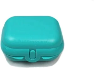 Tupperware Eco+ kleine Twin Box in türkis - Bild 1 von 2