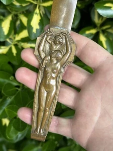 Coupe Papier & Lucien Bazor & 1928 & Art Déco & Bronze - Imagen 1 de 13