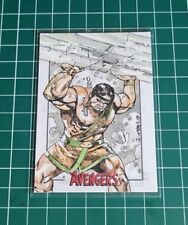 Marvel: The Avengers Silver Age Trading Card SketchaFex Card (Rittenhouse, 2015)