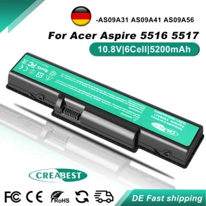 10.8V AS09A90 AS09A41 AS09A51 Akku Für ACER Aspire 5516 5532 7715 7315 4332 4732 - Bild 1 von 12