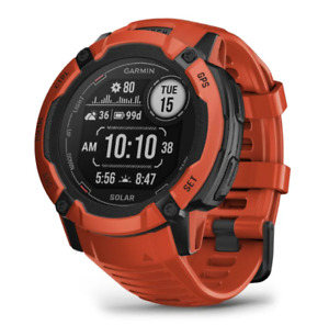 New ListingGarmin Instinct 2X Solar GPS Watch - Flame Red (50mm)