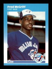 1987 Fleer Update Fred McGriff HOF Blue Jays #U-75 MINT Ships Free in ARMALOPE!