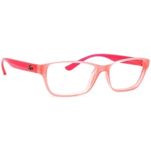 Lacoste Women's Eyeglasses L3803B 662 Pink Rose Square Frame Italy 51[]13 135 - Picture 1 of 6