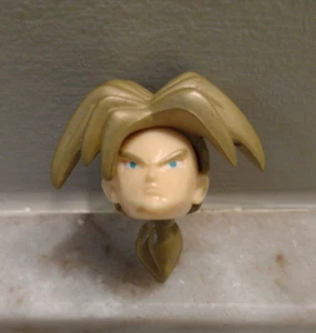 Dragon ball z Action Figure Parts Super Saiyan Trunks Hair & Head  G23 - Picture 1 of 4