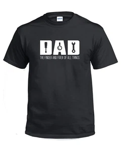 Papa Vatertag Shirt, Finder and Fixer of All Things Shirt, Vatertagsshirt - Bild 1 von 2