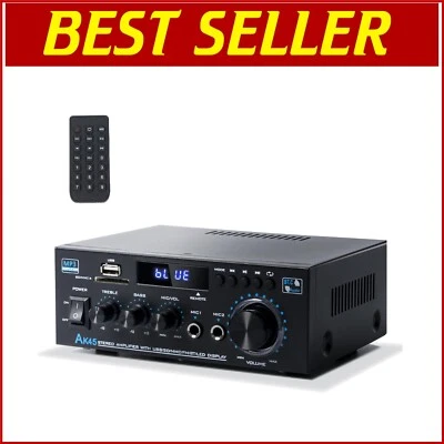 Versatile 300W Bluetooth Stereo Receiver: Perfect for Parties and Home Use - Image 1 of 4