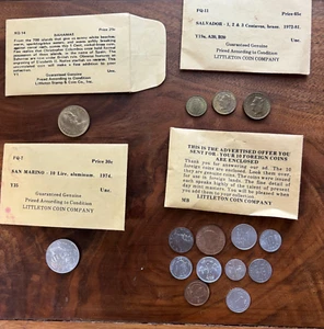 Lote de monedas extranjeras mixtas - Bahamas - San Marino - Salvador - Imagen 1 de 9