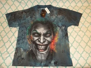 UNWORN W/TAG DC COMICS INJUSTICE 2 JOKER TIE-DYE T-SHIRT Size Large - Picture 1 of 9