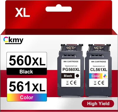 Druckerpatronen für Canon PG560 CL561 TS5350 TS5351 TS5352 TS5353 TS7451 TS7450 - Bild 1 von 4