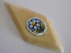 Micromosaic 'forget-me-not'+glass Border*diamond*loose Unset Glass Gemstone