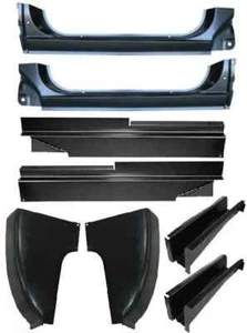 73-87 Chevy/GMC Truck LH & RH Side Cab Corners, Mounts & Rocker Patch Panels - Bild 1 von 6