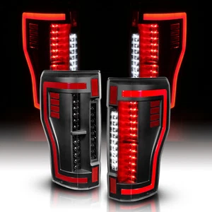 Luces traseras de freno trasero tubo de luz LED SuperDuty para Ford F250 F350 F450 2017-2019 - Imagen 1 de 12