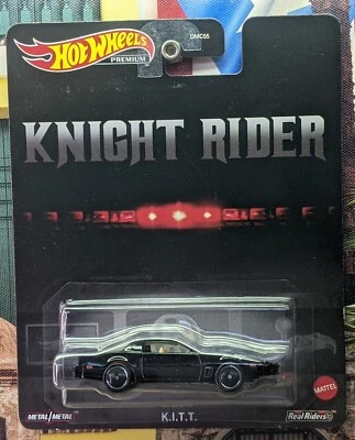 '23 HOT WHEELS PREMIUM KNIGHT RIDER K.I.T.T. 1/64 REAL RIDERS SERIES USA STOCK!! - Image 1 of 4