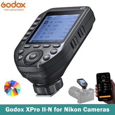 Godox XProII XProII-N XProIIN 2.4G TTL Flash Trigger App Control for Nikon - Image 1 of 4