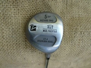 Square Two XLT MID PROFILE Stainless #5 Wood 21° ⛳ S2 Steel Regular - Picture 1 of 7