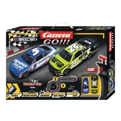 Carrera GO!!! NASCAR Watkins Glen Duel Juego de Coches Ranura 62583 NUEVO EN CAJA 1/43 Foto 1 de 4