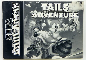 Tails Adventure Spieleanleitung manual - Sonic Action by SEGA - SEGA Game Gear - Bild 1 von 4