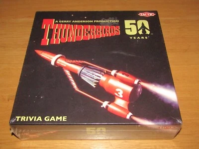 Thunderbirds 50 Years Trivia Game, From 12 years, 2 - 6 Players, Brand New - Image 1 of 4