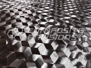 Carbon Fiber Triaxial Spread Tow Fabric Cloth 12k 39"/99cm 3.54oz/120gsm T700 - Picture 1 of 1