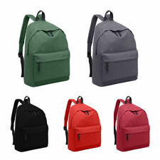 Unisex Backpack School College Travel Shoulder Bag Teenager Retro Rucksack