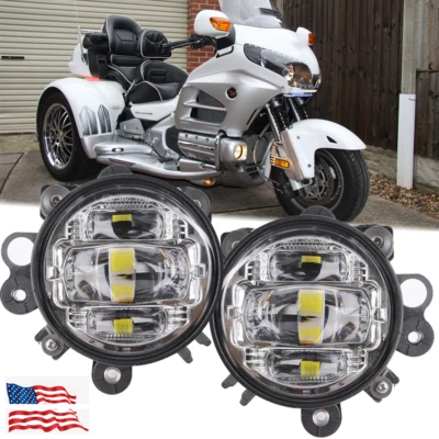 Алюминиевый сплав для Honda GL1800 1800 Goldwing 2001-2010 светодиодные противотуманные фары  - Изображение 1 из 4